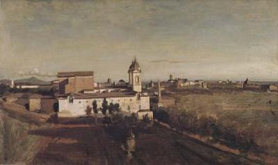 Jean Baptiste Camille  Corot La Trinite-des-Monts (mk11)